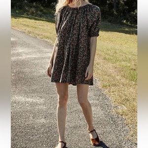 EUC DOEN CHESTNUT DRESS